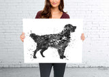 Golden Retriever Watercolor Dog Print Pet Gift Pet Dog Love Puppy Friend Dog Poster Dog Art Customizable Animal Pet Poster Dog Poster-1139