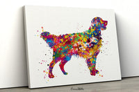 Golden Retriever Watercolor Dog Print Pet Gift Pet Dog Love Puppy Friend Dog Poster Dog Art Customizable Animal Pet Poster Dog Poster-1139