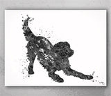 Golden Retriever Playfull Watercolor Print Pet Gift Pet Dog Love Puppy Dog Poster Dog Art Playing Dog Nursery Pet Poster Dog Poster-2177