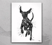 Hungarian Vizsla Dog Watercolor Print Magyar Dog Pet Gift Dog Love Puppy Friend Dog Art Customizable Animal Poster Vizsla Poster Dogart-1450