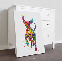 Hungarian Vizsla Dog Watercolor Print Magyar Dog Pet Gift Dog Love Puppy Friend Dog Art Customizable Animal Poster Vizsla Poster Dogart-1450