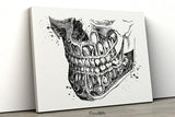 Orthognathic Anatomy Watercolor Print Teeth Anatomy Art Medical Cabinet Office Dental Clinic Art Dentistry Surgery Dentist Mandible Art-194