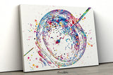 IVF Art Watercolor Print Embryonic Art Gynecology Medical Art In Vitro Fertilization OBGYN Infertility Fertility Clinic Office Decor-2103