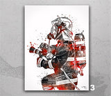Fireman Firefighter Watercolor Print Firefighter Gift Fire Department Fire Soldier Wall Art Wall Decor Rescue Personalised Hero Gift-590