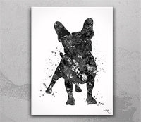 French Bulldog Watercolor Print Set of 3 Frenchie print Bouledogue Francais Art Gift Pet Dog Love Friend Animal Doglover Poster Dog Art-1556