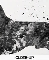 Great Dane Dog Watercolor Print Great Dane Gift Pet Dog Love Puppy Friend Animal Dog Dogart Great Dane Poster Dog Art Great Dane Art-1162