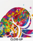 Kidney Transplant Watercolor Print Nephrology Organ Donor Gift Gift Dialysis Nurse Medical Art Transplant Survivor Hemodialysis Gift-2586