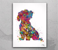 Maltese Dog Art Watercolor Print Pet Gift Dog Love Friend Dog Maltese Poster Puppy Gift Dog Art Wall Art Doglovers Gift Dog Print-2643