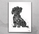 Maltese Dog Art Watercolor Print Pet Gift Dog Love Friend Dog Maltese Poster Puppy Gift Dog Art Wall Art Doglovers Gift Dog Print-2643