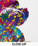 Shih Tzu Dog Watercolor Print Dog Lovers Gift Bichon Frise, Maltese, Toy Poodle, Cockapoo Wall Art  Wall Decor, Cavapoo Wall Hanging-2867