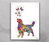 Golden Retriever Watercolor Dog Print Pet Gift Pet Dog Love Puppy Friend Dog Poster Dog Art Customizable Animal Pet Poster Dog Poster-1748