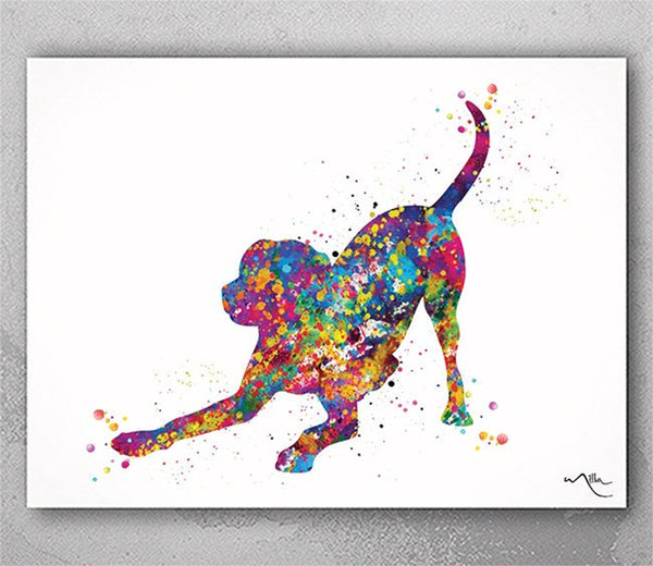 Labrador Dog Watercolor Dog Print Pet Gift Pet Dog Love Puppy Friend Dog Poster Dog Art Doglover Gift Animal Labrador Poster Dog Poster-952