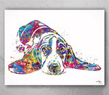 Basset Hound Dog Watercolor Dog Print Basset Hound Pet Dog Love Puppy Friend Animal Dog Pet Art Dogart Basset Hound Poster Dog Art-1444