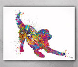 Golden Retriever Playfull Watercolor Print Pet Gift Pet Dog Love Puppy Dog Poster Dog Art Playing Dog Nursery Pet Poster Dog Poster-2177