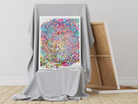Personalized Fingerprint, Actual Fingerprint, Watercolor Print, Digital Download, Keepsake, Memorial Gift, Unique Gift, Loss Gift, Download