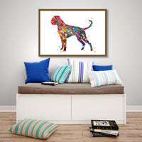 Boxer Dog Watercolor Print Doglover Gift Animal Print Dog Art Boxer Poster Dog Poster Dog Lover Custom Pet Gift Wall Hanging Wall Art-1851