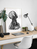 Human Anatomy Watercolor Print Torso Anatomical Decor Medical Art Human Anatomy Art Print Clinic Office Decor Doctor Print Wall Hanging-1728