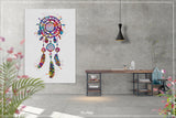 Dreamcatcher Art Watercolor Print Wedding Gift Housewarming Gift Wall Art Indie Native Tribal Wall Decor Boho Home Decor Wall Hanging-594