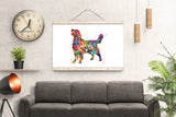 Golden Retriever Watercolor Dog Print Pet Gift Pet Dog Love Puppy Friend Dog Poster Dog Art Customizable Animal Pet Poster Dog Poster-1749