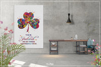 Ireland Shamrock Quote Watercolor Print Wall Art Office Decor Wedding Gift Poster Irish Map Quote Wall Decor Art Home Decor Wall Hanging-544