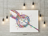 IVF Art Watercolor Print Embryonic Art Gynecology Medical Art In Vitro Fertilization OBGYN Infertility Fertility Clinic Office Decor-1719
