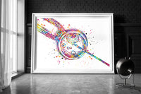 IVF Art Watercolor Print Embryonic Art Gynecology Medical Art In Vitro Fertilization OBGYN Infertility Fertility Clinic Office Decor-1719