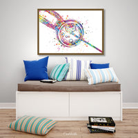 IVF Art Watercolor Print Embryonic Art Gynecology Medical Art In Vitro Fertilization OBGYN Infertility Fertility Clinic Office Decor-1719
