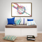 IVF Art Watercolor Print Embryonic Art Gynecology Medical Art In Vitro Fertilization OBGYN Infertility Fertility Clinic Office Decor-1719