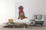 Labradoodle Watercolor Print Labradoodle Doglover Gift Pet Dog Love Puppy Friend Animal Dog Dogart Poster Dog Art Doodle Art Poster-1680