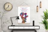 Mother and Daughter Watercolor Print Mother and Baby Kids Midwifery Memorial Gift Memory gift New Mum Baby Shower Art Mother Day Gift-1823