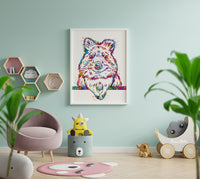 Quokka Watercolor Print Art Wall Art Poster Nursery Wall Decor Housewarming Gift Cute Animal Poster Happy Australian Animal Wall Art-1882