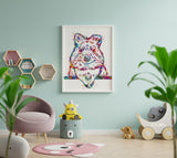 Quokka Watercolor Print Art Wall Art Poster Nursery Wall Decor Housewarming Gift Cute Animal Poster Happy Australian Animal Wall Art-1882