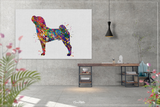 Shar Pei Watercolor Dog Print Pet Gift Pet Dog Love Friend Dog Sharpei Dog Art Animal Art Print Dog Wall Art Doglover Gift Dog Print-643 - CocoMilla