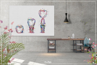 Dental Implant Art Watercolor Print Tooth Anatomical Dental Clinic Decor Dentistry Student Science Graduaiton Dentist Gift Doctor Art-563 - CocoMilla