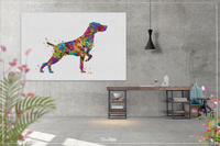 Weimaraner Dog Art Watercolor Print Pet Gift Dog Love Friend Dog Weimaraner Pointer Gift Dog Art Wall Art Doglovers Gift Dog Print-1462 - CocoMilla