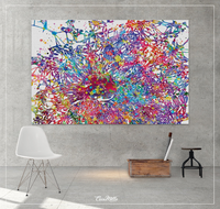 Embryonic Stem Cells Watercolor Print Differentiation Abstract Medical Art Science Neurology Brain Psychiatry PSI Doctor Poster Neuron -1484 - CocoMilla