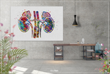 Adrenal Gland Art Watercolor Print Kidney Anatomy Medical Art Science Office Wall Art Endocrinology Art Endocrinologist Doctor Clinic-1325 - CocoMilla