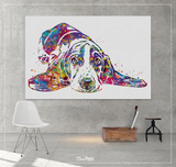 Basset Hound Dog Watercolor Dog Print Basset Hound Pet Dog Love Puppy Friend Animal Dog Pet Art Dogart Basset Hound Poster Dog Art-1444 - CocoMilla