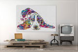 Basset Hound Dog Watercolor Dog Print Basset Hound Pet Dog Love Puppy Friend Animal Dog Pet Art Dogart Basset Hound Poster Dog Art-1444 - CocoMilla