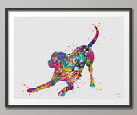 Labrador Dog Watercolor Dog Print Pet Gift Pet Dog Love Puppy Friend Dog Poster Dog Art Doglover Gift Animal Labrador Poster Dog Poster-952 - CocoMilla