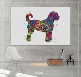 Goldendoodle Watercolor Print Labradoodle Doglover Gift Pet Dog Love Puppy Friend Animal Dog Dogart Poster Dog Art Doodle Art Poster-1579 - CocoMilla