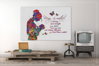 Motherhood Quote Watercolor Print Pregnancy Mom Gift Butterfly Obstetrician Nursing Baby Shower New Mum Art Mother Gift Midwife Gift-1570 - CocoMilla