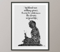Buddha Quote, Watercolor Print, Wall Art, Poster, Buddha, Buddhism, Meditation, Wall Decor, Buddha Print, Wall Hanging, Zen Yoga Poster-874 - CocoMilla