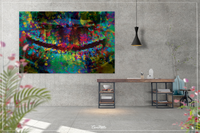 Dental X-RAY Art CANVAS PRINT Oil Painting Tooth Anatomy Teeth Dental Clinic Dentist Medical Art Dentistry Office Pan Orthodontist-1268 - CocoMilla