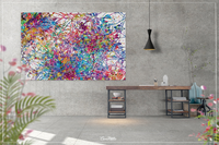 Neural Stem Cells Watercolor Print Abstract Art Medical Art Science Neurology Brain Psychiatry PSI Art Doctor Poster Neuron Synapses-1480 - CocoMilla