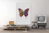 Butterfly Art Watercolor Print Butterflies Decorative Art Print Nursery Decor Gift Housewarming Gift Office Nature Decor Room Wall Art-1567 - CocoMilla