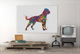 Rottweiler Dog Watercolor Dog Print Rottweiler Poster Gift Pet Dog Love Puppy Friend Animal Dog Poster Dog Art-1398 - CocoMilla