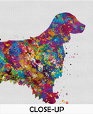 Welsh Springer Spaniel Dog Watercolor Print Pet Gift Pet Dog Love Puppy Friend Dog Decor Poster Dog Art Dog Wall Art Doglover Gift-1441 - CocoMilla