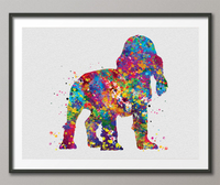 English Cocker Spaniel Puppy Dog Art Watercolor Print Cocker Gift Pet Dog Lover Pet Art Dogart Abstract Canvas Dog Art Poster Dog Art-1517 - CocoMilla