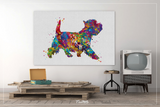 Westie Dog Watercolor Print West Highland Terrier Gift Pet Dog Love Puppy Friend Animal Dog Dogart Poster Dog Art Terrier Art Poster-1601 - CocoMilla